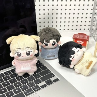 10cm Quần Áo Trẻ Em Dễ Thương Quần Áo Phù Hợp Với Cơ Thể Thường Sao Biển Cơ Thể Cotton Quần Áo Bé Búp Bê Bầu Trời Áo Vest Thay Thế Gói