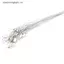VFZ 20 Cái / lốc Dây Thép Đầu Có Dây Xích Phụ Kiện Câu Cá Xoay 15CM 20CM 30CM ÁO
