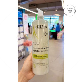 Sữa Tắm Aderma Crème Douche Hydratante 500ml,750ml | hỗ trợ dưỡng ẩm, giảm mụn lưng ,thu nhỏ lỗ chân lông
