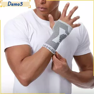Dây đeo cổ tay thể thao, Găng tay thể thao tập luyện thoáng khí thấm mồ hôi, Vỏ gân cố định nóng Găng tay tập luyện đàn hồi chống bong gân dành cho nam nữ