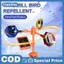 Vườn Rau Cánh Đồng Siêu Âm Năng Lượng Mặt Trời Chim Pest Repeller Xoay Phản Quang Lái Đi Chim