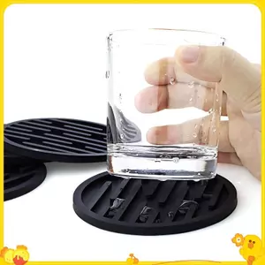 Thảm Silicon Chịu Nhiệt Cốc Thảm Đế Lót Ly Tròn Chống Trơn Trượt Bàn Placemat Dụng Cụ