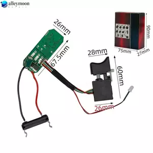 Bộ phận thay thế bảng điều khiển máy khoan điện 16 8v để sửa chữa