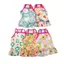 Dễ Thương Thoáng Khí Cho Thú Cưng Chó Hoa Sundress Mềm Ruffle Hem Trang Phục Mùa Hè Cho Chó Nhỏ Đi Chơi Thường Ngày [VN]