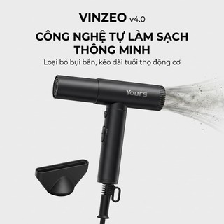 [VINZEO 2026] Máy Sấy Tóc Tốc Độ Cao Yours A330-110,000 RPM Chế Độ Làm Sạch Tự Động Cơ Bảo Hành-12 Tháng
