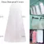 JUIC Vỏ chống bụi Áo choàng cô dâu Túi lưu trữ gia đình