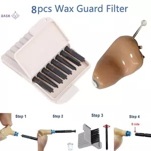 8 Bộ lọc bảo vệ sáp máy trợ thính Bảo vệ cổ tử cung cho dụng cụ ô tô sức khỏe Phonak