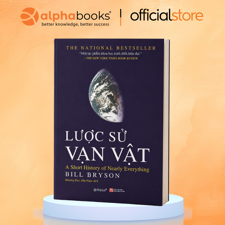 Sách - Lẻ/Combo: Lược sử vạn vật + Ở Nhà: Lược Sử Đời Sống Riêng Tư - Bill Bryson (Omega Plus)