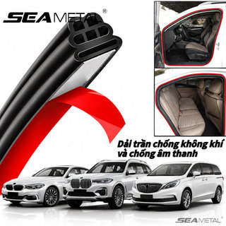 SEAMETAL Ron Cao Su Niêm Phong Cửa Xe Ô Tô Hạn Chế Bụi Bẩn Giảm Tiếng Ồn Dễ Gắn