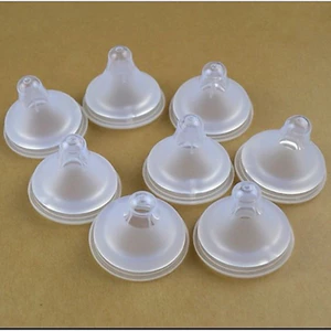 Núm ti Silicone siêu mềm cổ rộng S/M/L/Y ( bán lẻ 1 chiếc)