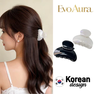 Pháp Thanh Lịch Kim Cương Giả Tóc Vuốt Kẹp Nhỏ Acetate Cá Mập Kẹp Hàn Quốc Nửa Buộc Hàm Kẹp