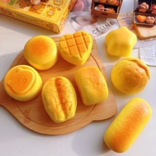 Thực Tế 3D Bánh Mì Squishy Đồ Chơi Siêu Chậm Bóp Fidget Đồ Chơi Di Động Mềm Giảm Căng Thẳng Đồ Chơi Cảm Giác Cho Người Lớn