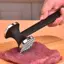 XUAN Bít tết Búa Mallet Hợp kim kẽm hai mặt Máy làm mềm thịt Pounder Tối đa hóa hương vị thực phẩm Búa thịt Bít tết Nấu thịt VN
