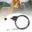 Máy xúc Cáp điều khiển ga Lắp ráp thiết bị cơ khí Dây ga 600cmx0.7cm