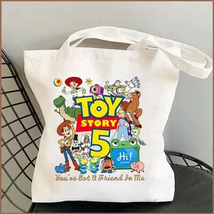 SQ11 Câu Chuyện Đồ Chơi 5 Buzz Lightyear Túi Xách Hoạt Hình Dễ Thương Ngọt Ngào Dung Tích Lớn In Hình Túi Bảo Quản