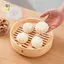 Máy làm bánh mì nhồi bông hấp Trung Quốc Khuôn Baozi Dụng cụ làm bánh bao Bánh trung thu Khuôn làm bánh ELWW