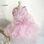 Đầm Thú Cưng Thắt Nơ 3D Hoa Kim Sa Lấp Lánh Trang Trí Lưới Thoáng Khí Pomeranian Chihuahua Chó Con Mèo Trang Phục Thú Cưng Váy Cưới Chó Nhỏ Dự Tiệc Đầm Công Chúa
