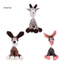 Petsboro Cắn Buddy Donkey Đồ chơi chó kêu sang trọng dành cho người nhai – Đồ chơi mọc răng bền cho chó nhỏ và vừa Hoàn hảo cho thú cưng năng động Đồ chơi nhai chó Đông Nam Á Donkey