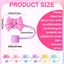 Nơ Dễ Thương Ống Hút Cắm Ống Hút Chống Bụi Cắm Màu 10 Mm Ống Hút Trang Trí Nắp Chống Rò Rỉ L31Z