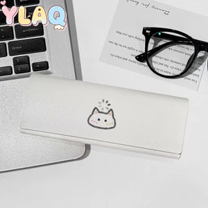 Hộp đựng kính từ tính hình chó mèo hoạt hình dễ thương Hộp đựng kính mắt di động để sử dụng hàng ngày cho du lịch