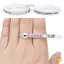 UK US Ring Sizer Đo Ngón Tay Đồng Hồ Đo Ngón Tay Cho Nhẫn Cưới Nhẫn Đính Hôn Mới
