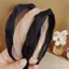 Nhập Khẩu Organza Phong Cách Chữ Thập Băng Đô Thoải Mái Không Dính Tóc Kẹp Ra Áp Lực Hàng Ngày Tóc Đầu Hang 0VPO