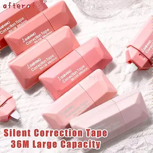 AFTEROF 6 Cái / bộ Băng Phủ Im Lặng, Băng Hiệu Chỉnh Im Lặng Màu Gradient, Băng Thay Đổi Sinh Viên Dung Tích Lớn 36M Di Động Học Sinh