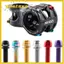 GUSTAVA 6 Bu lông thân cây, Vít thân xe đạp đường trường MTB M5x17mm, có máy giặt Tay lái xe đạp Vít nâng thân bằng thép mạ titan