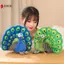 Mô phỏng đẹp Peaco Đồ chơi sang trọng Màu xanh lá cây Peaco Spread Tail Thú nhồi bông mềm Gối Quà tặng sinh nhật cho trẻ em VN