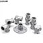 Chốt khung LAKAM, Đầu nối ống tròn Khuỷu tay 1\ 2 '' / 3\ 4 ", Đầu nối ống tròn có khóa cố định DIY Kệ ống thép