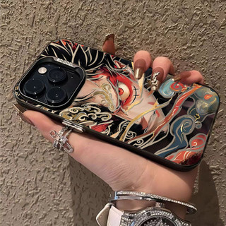 Dành cho iPhone 17 Pro Max 16 Pro / 15 14 13 12 11 XS Max "Luffy" "Zoro" Vỏ điện thoại mờ cứng / iPhone 12 11 X Xr 7 8 SE Vỏ mềm chống sốc Vỏ iPhone