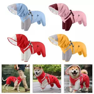 Top Có Thể Điều Chỉnh Áo Mưa Cho Chó Áo Mưa Ngoài Trời Chống Thấm Nước Cho Giống Nhỏ Đến Lớn Sử Dụng Ngoài Trời Thời Tiết Resista