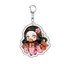 HK1 Demon Slayer Acrylic Móc Khóa Kamado Tanjirou Mặt Dây Chuyền Kamado Nezuko Phụ Kiện Anime Ngoại Vi KH1