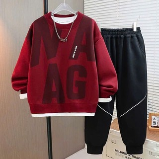 Bộ quần áo thu đông bé trai 14-45kg.Đồ bộ dài tay cho bé trai mẫu NAG .Bộ nỉ cho bé trai . D21