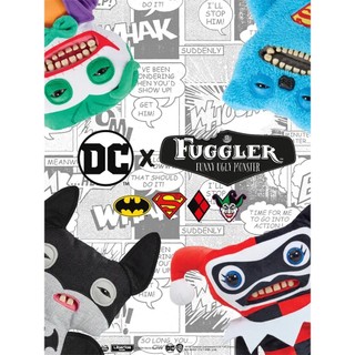 Chính hãng Fuggler Quái vật xấu xí x DC Joker Harley QuinnBatman Siêu nhân Đồ chơi sang trọng
