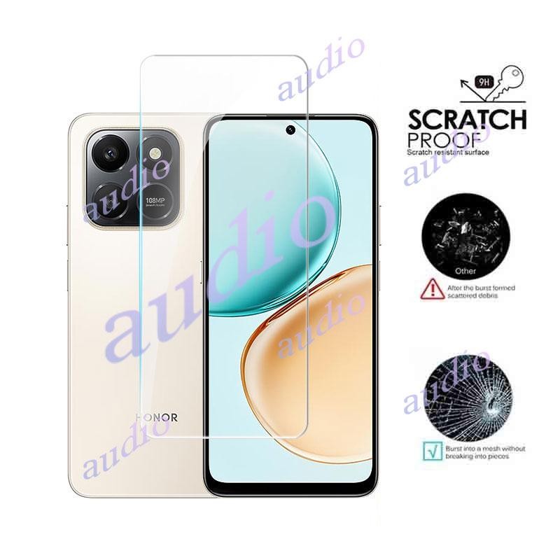 Kính cường lực Honor X7d 4G 2in1, bảo vệ màn hình toàn diện kèm ống kính camera cho HONOR X7d 4G/5G 2025