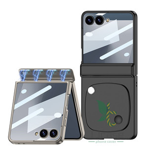 Ốp gương trang điểm từ tính Funda cho Samsung Galaxy Z Flip 7 6 Bản lề full cover