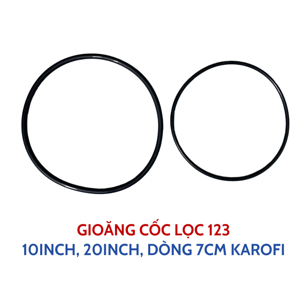Gioăng Cốc Lọc 10Inch, 20Inch, Dòng 7cm Dành Cho Máy Lọc Nước RO- Forseti