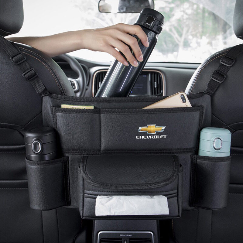 Da Ghế Ô Tô Giữa Móc Treo Túi Bảo Quản Cho Xe Chevrolet Captiva Cruze Spin Optra Trailblazer Orlando Sonic Colorado Giữa Ghế Khăn Giấy Cốc Nước Túi Điện Thoại Stowing Tidying