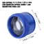 Kính lúp JVSUB, Kính lúp cầm tay cỡ 42mm29mm 30X, Kính lúp nhận dạng trang sức màu xanh di động Tem xem