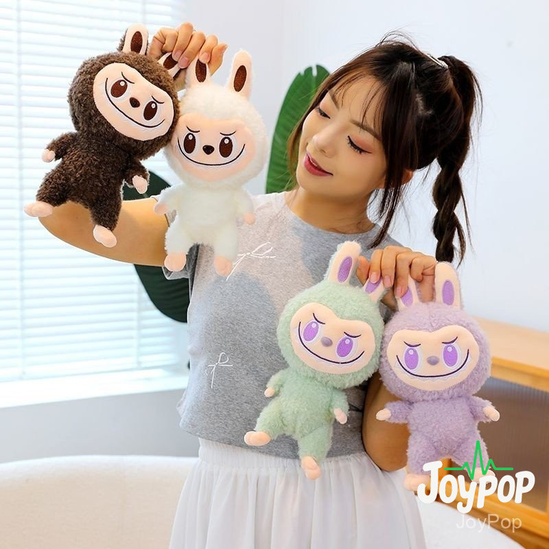 Bán Dễ Thương Labubububu Đồ Chơi Sang Trọng Miệng Lớn Khỉ Búp Bê Sáng Tạo Labubububu Búp Bê Quà Tặng