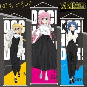 BOCHI THE ROCK Anime Ngoại Vi Gotoh Hitori Yamada Ryo Treo Tranh Trang Trí Phòng Khách Cuộn