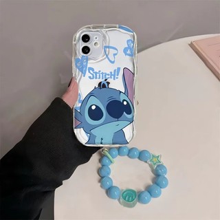 Stitch Heart Smile Star Chain Case cho Realme C71 C73 C75 C61 C75X 14 14T Note 60 60X 50 C63 C65S C55 C53 C51 C35 10 9 Pro 8 C21Y C25Y C2 C67 4G 5G Vỏ Điện Thoại TPU