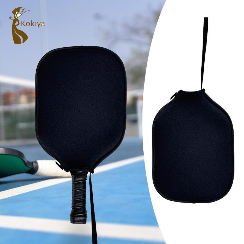 Pickleball Vợt Bao Quà Tặng Chống Thấm Nước Dây Kéo Túi Phụ Kiện Ốp Lưng Chống Bụi Vật Dụng Pickleball Đầu Bao Vợt Bảo Vệ