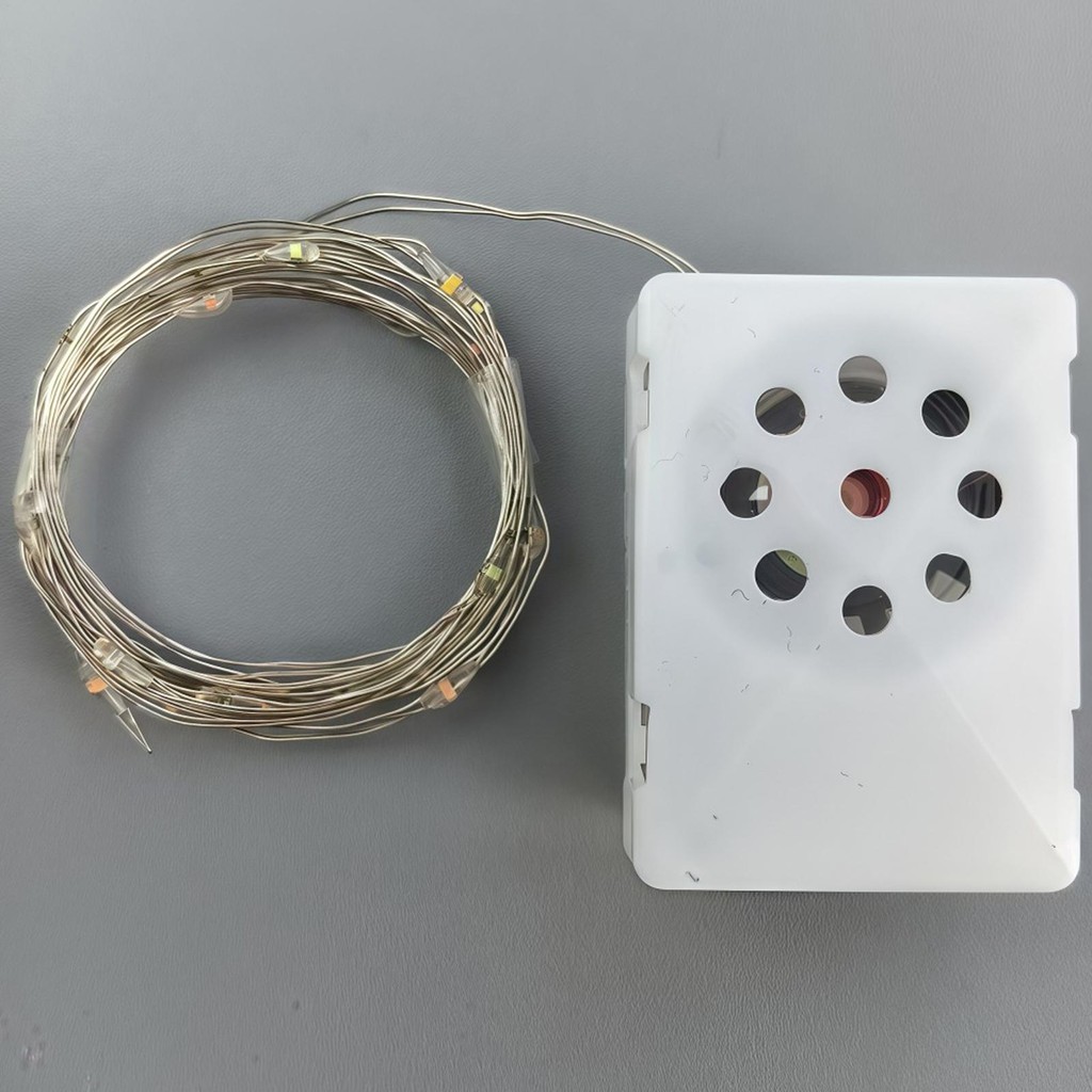 Chúc Mừng Sinh Nhật Hộp Nhạc Hộp Giọng Nói Loa Âm Nhạc Đồ Chơi Đèn LED Dây Trang Trí