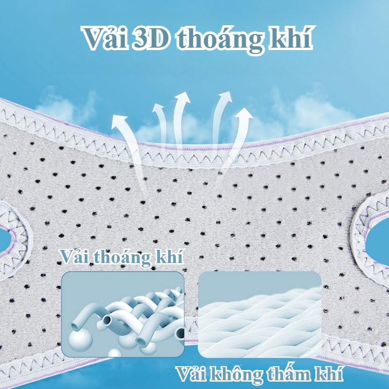 Đai Bảo Vệ Đầu Gối Thể Thao - Silicon Ôm Sát Xương Bánh Chè, Giảm Chấn Thương & Đau Khi Vận Động
