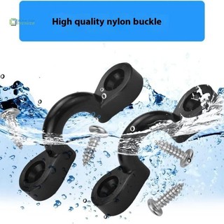 Bộ 10 Miếng Lót Mắt Kayak Với 20 Chiếc Vít Phụ Kiện Nylon Bungee Deck Kayaking Phụ Kiện Thay Thế Cho Canoe Rigging mới