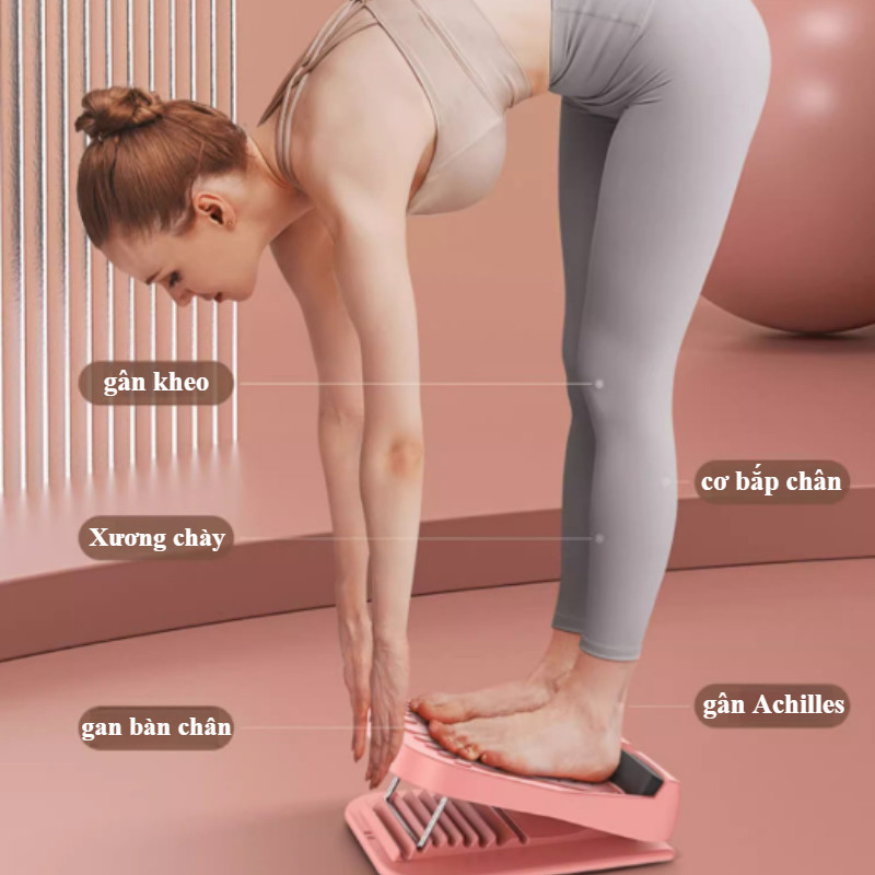 Bảng nghiêng thon chân,Giảm mỡ/Massage/Giãn cơ/Tạo dáng 4 trong 1,Bàn Dốc Tập Thon Chân