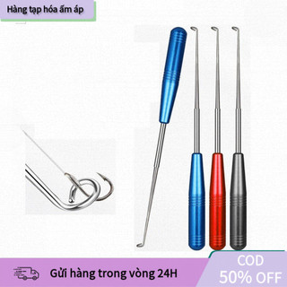 Cây gỡ lưỡi câu không gỉ chống ăn mòn, đầu gỡ đa dạng phù hợp nhiều kích cỡ lưỡi, bảo vệ cá khi thả về tự nhiên