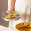 Bộ khay lưới inox kèm khay hứng dầu có tay cầm tiện dụng 19cm